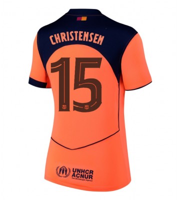 Barcelona Andreas Christensen #15 Tredjetrøje Dame 2025-26 Kortærmet